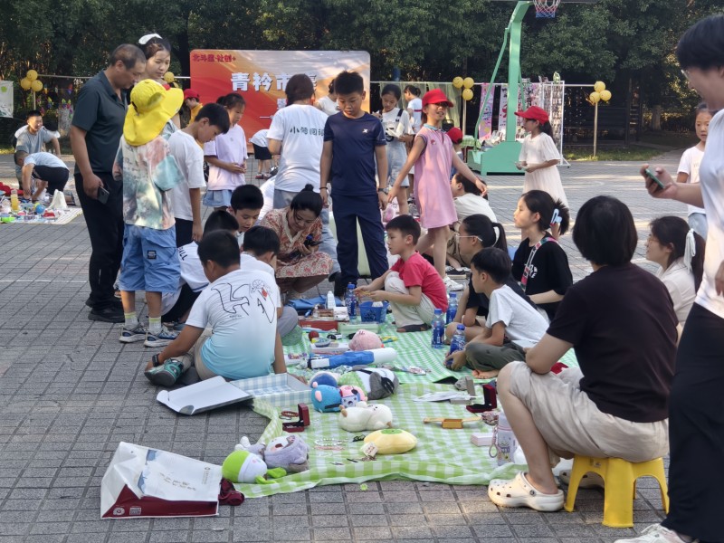 新北区社会组织开展"青衿市集暨小红帽——